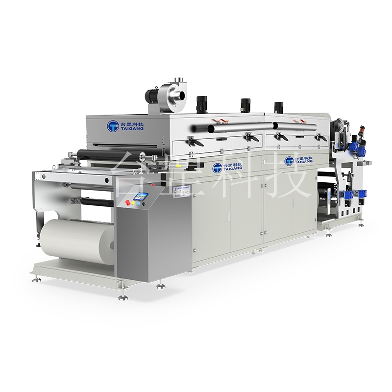 PE保護膜涂布機離型紙離型膜無紡布網(wǎng)紋微凹組合涂布